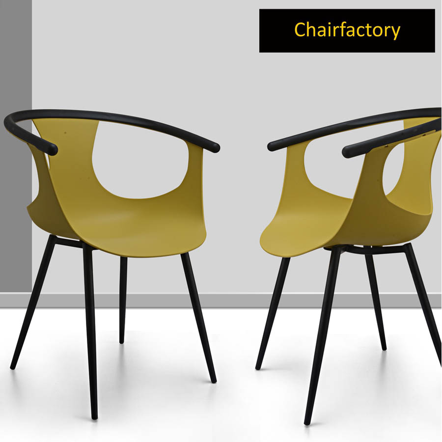 Yellow Cafe Chair Chair Factory